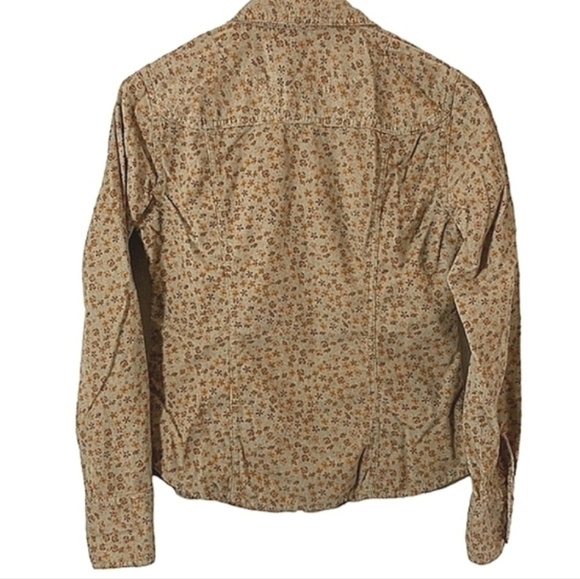 Overdrive Corduroy Snap Closure Blouse Size Medium - Picture 6 of 7